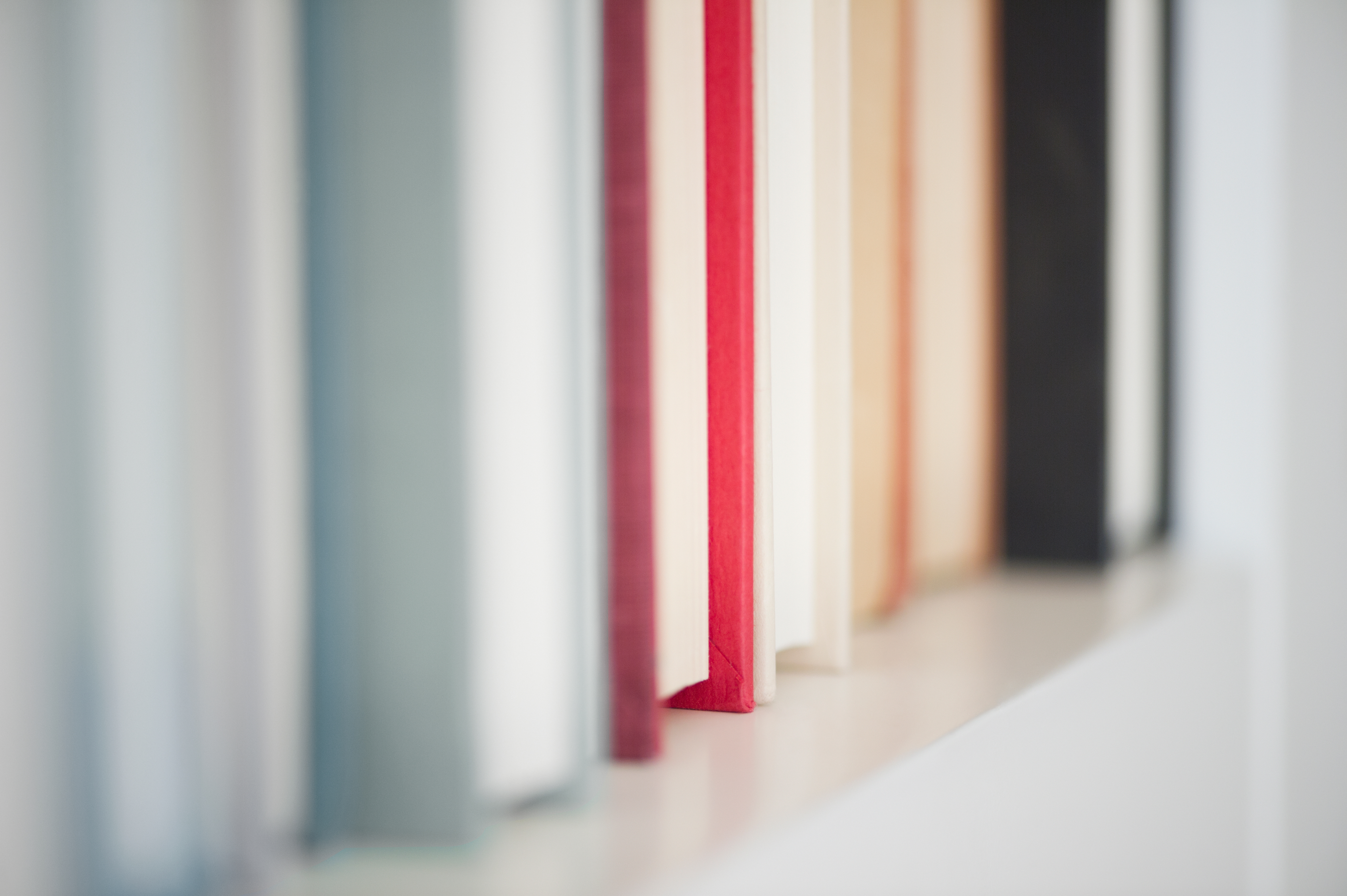 Books On Shelf
